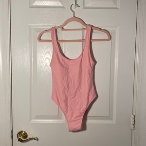 target 80s style one piece - low back